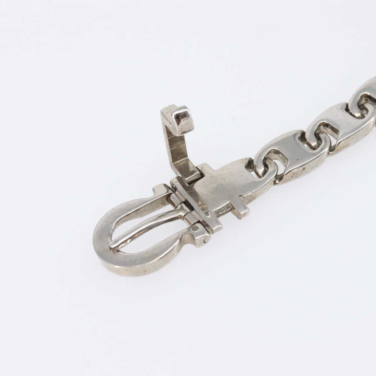 Salvatore Ferragamo Bracelet Metal Silver Auth BA15472A