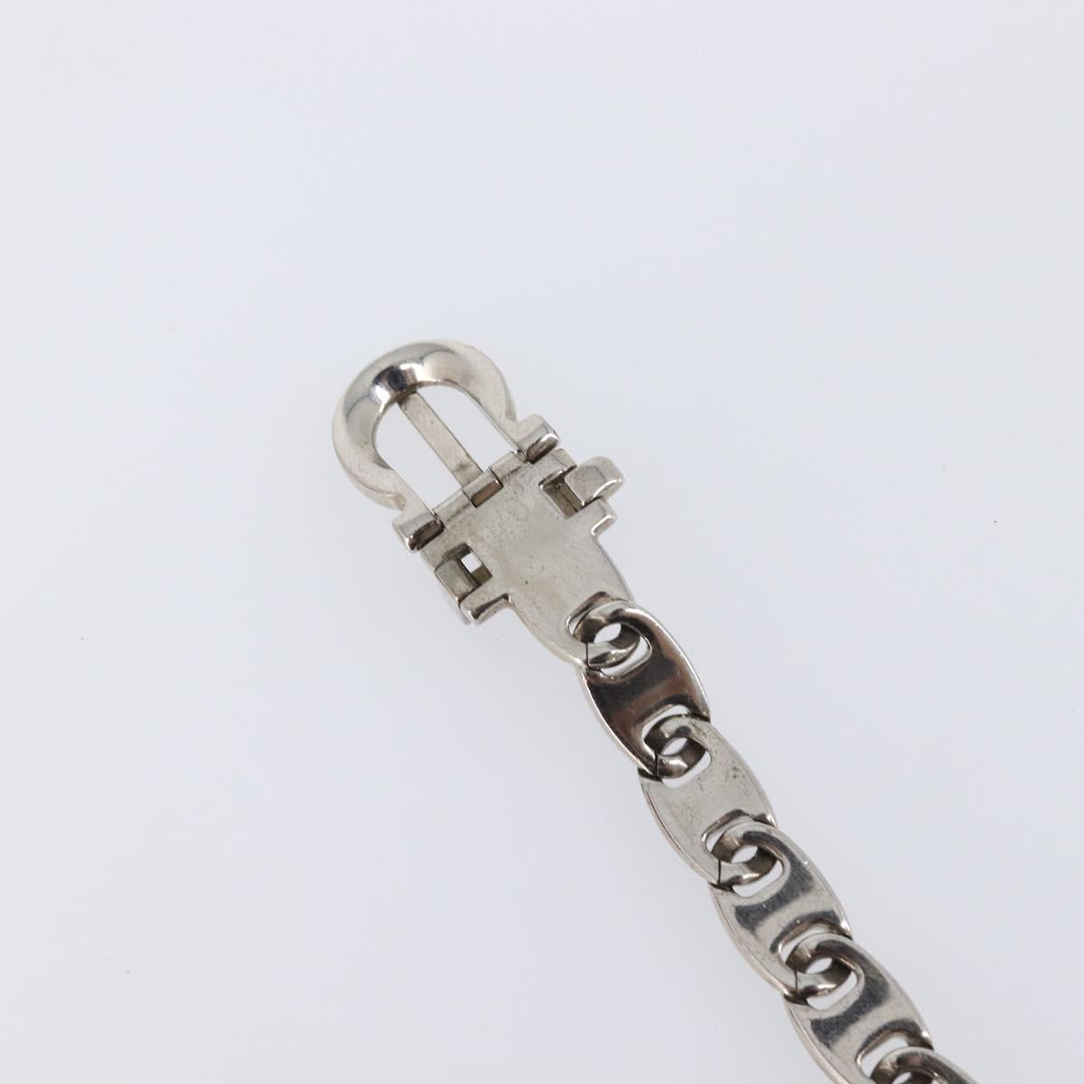 Salvatore Ferragamo Bracelet Metal Silver Auth BA15472A