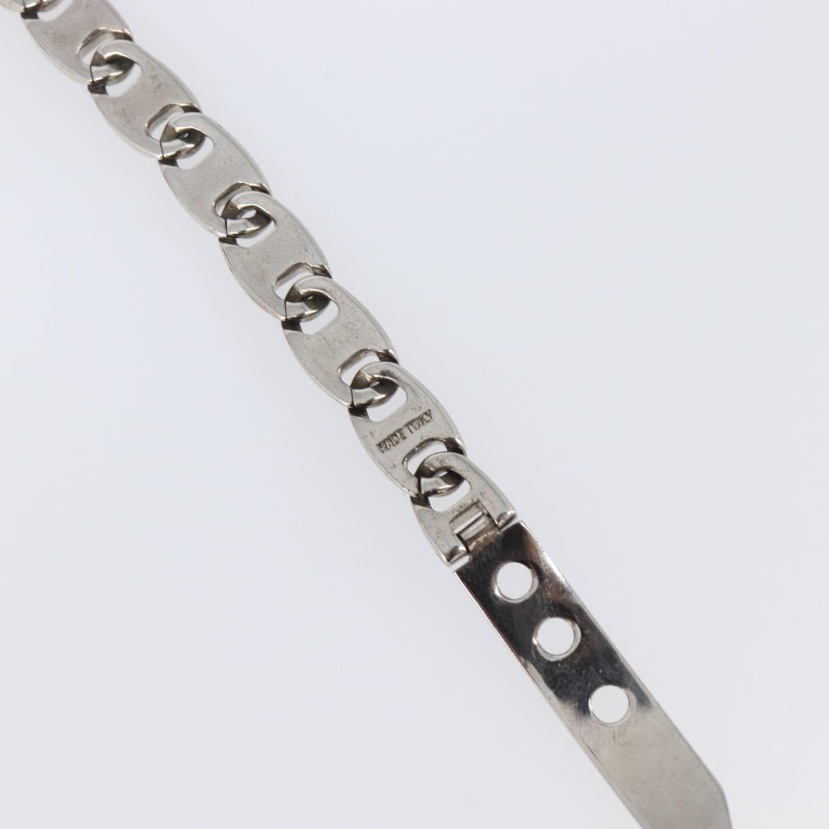 Salvatore Ferragamo Bracelet Metal Silver Auth BA15472A