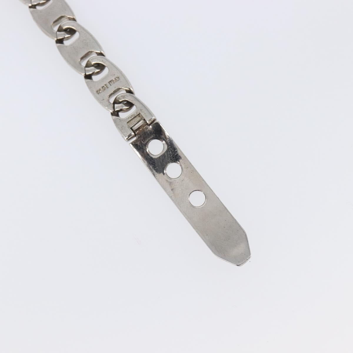 Salvatore Ferragamo Bracelet Metal Silver Auth BA15472A