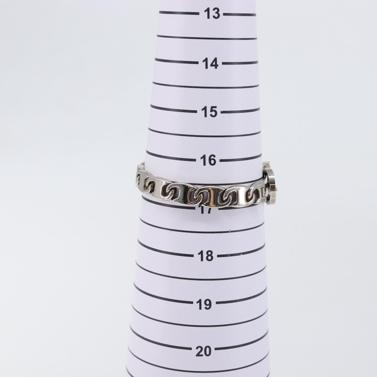 Salvatore Ferragamo Bracelet Metal Silver Auth BA15472A