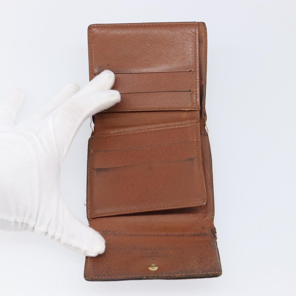 LOUIS VUITTON Monogram Wallet 5 Set LV Auth BA15478