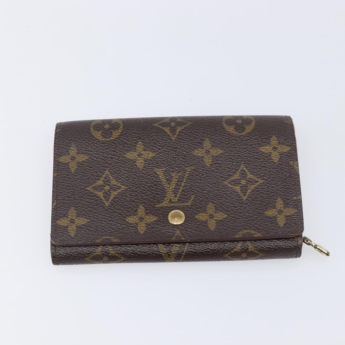 LOUIS VUITTON Monogram Wallet 5 Set LV Auth BA15478