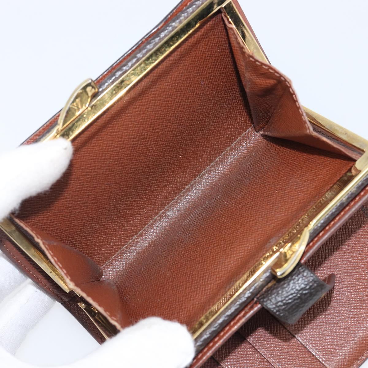 LOUIS VUITTON Monogram Wallet 5 Set LV Auth BA15478