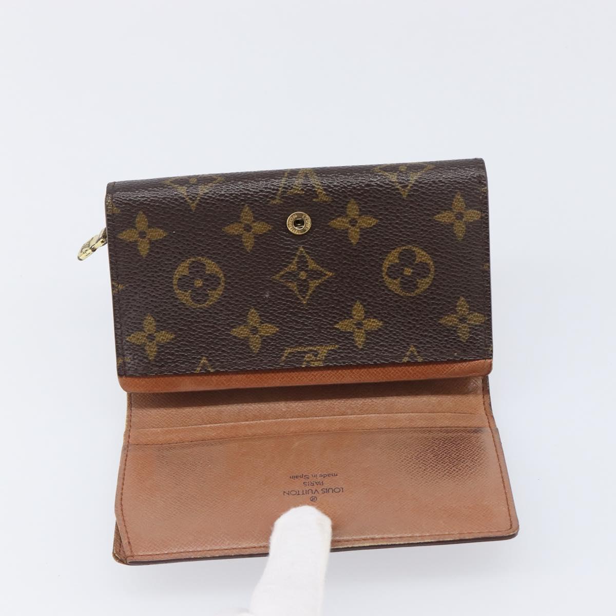 LOUIS VUITTON Monogram Wallet 5 Set LV Auth BA15478