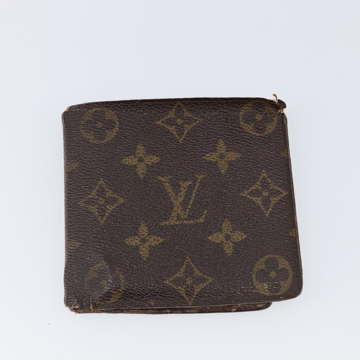 LOUIS VUITTON Monogram Wallet 5 Set LV Auth BA15479