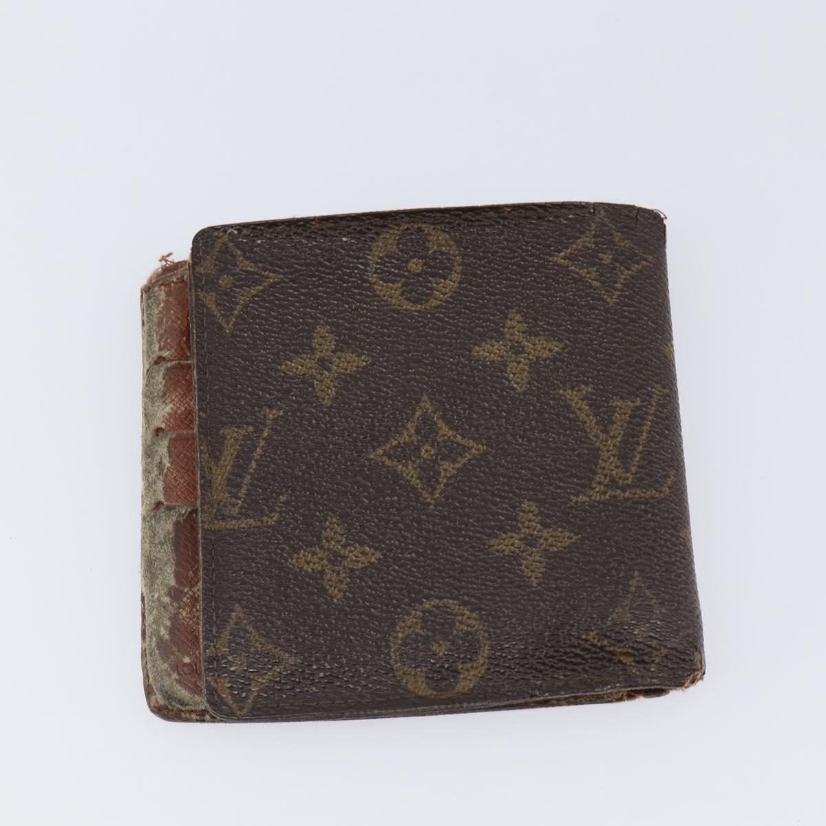 LOUIS VUITTON Monogram Wallet 5 Set LV Auth BA15479