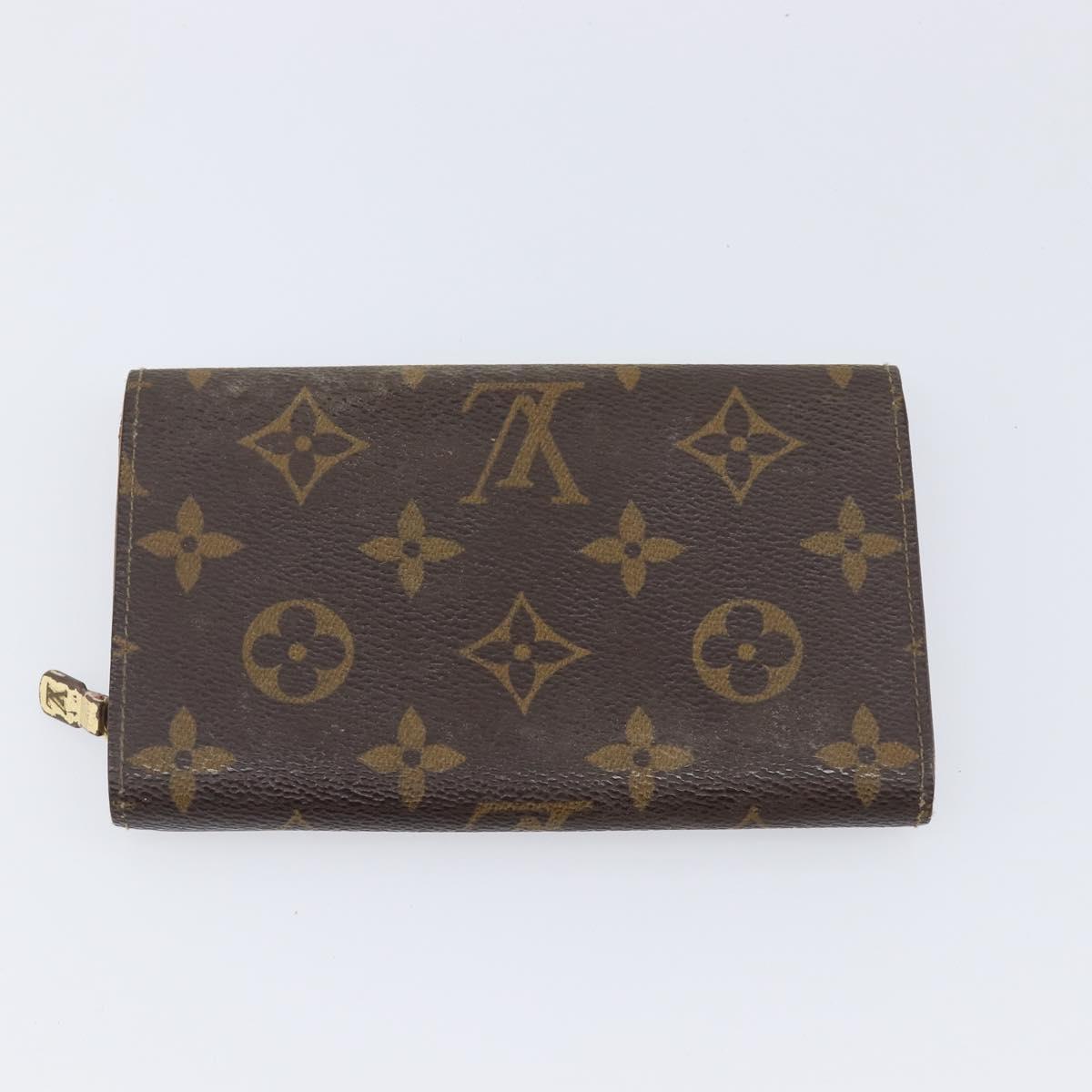 LOUIS VUITTON Monogram Wallet 5 Set LV Auth BA15479