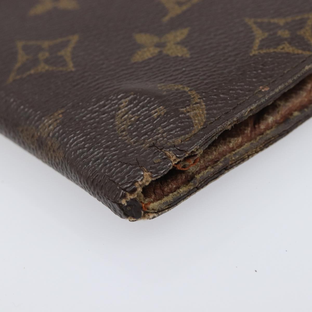 LOUIS VUITTON Monogram Wallet 5 Set LV Auth BA15479