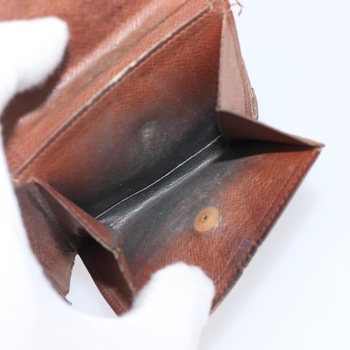 LOUIS VUITTON Monogram Wallet 5 Set LV Auth BA15479