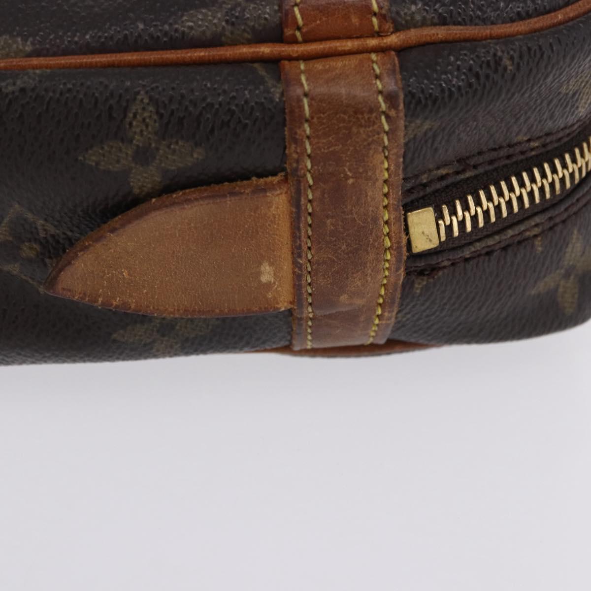 LOUIS VUITTON Monogram Compiegne 28 Clutch Bag M51845 LV Auth BA15480