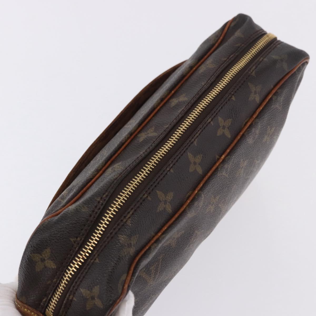 LOUIS VUITTON Monogram Compiegne 28 Clutch Bag M51845 LV Auth BA15480