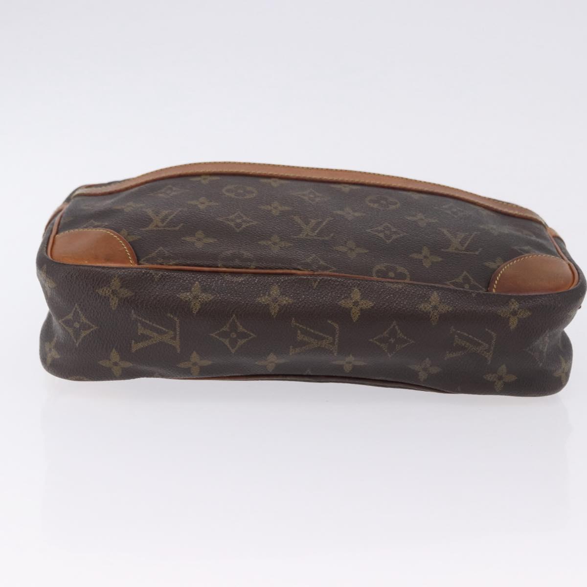 LOUIS VUITTON Monogram Compiegne 28 Clutch Bag M51845 LV Auth BA15480