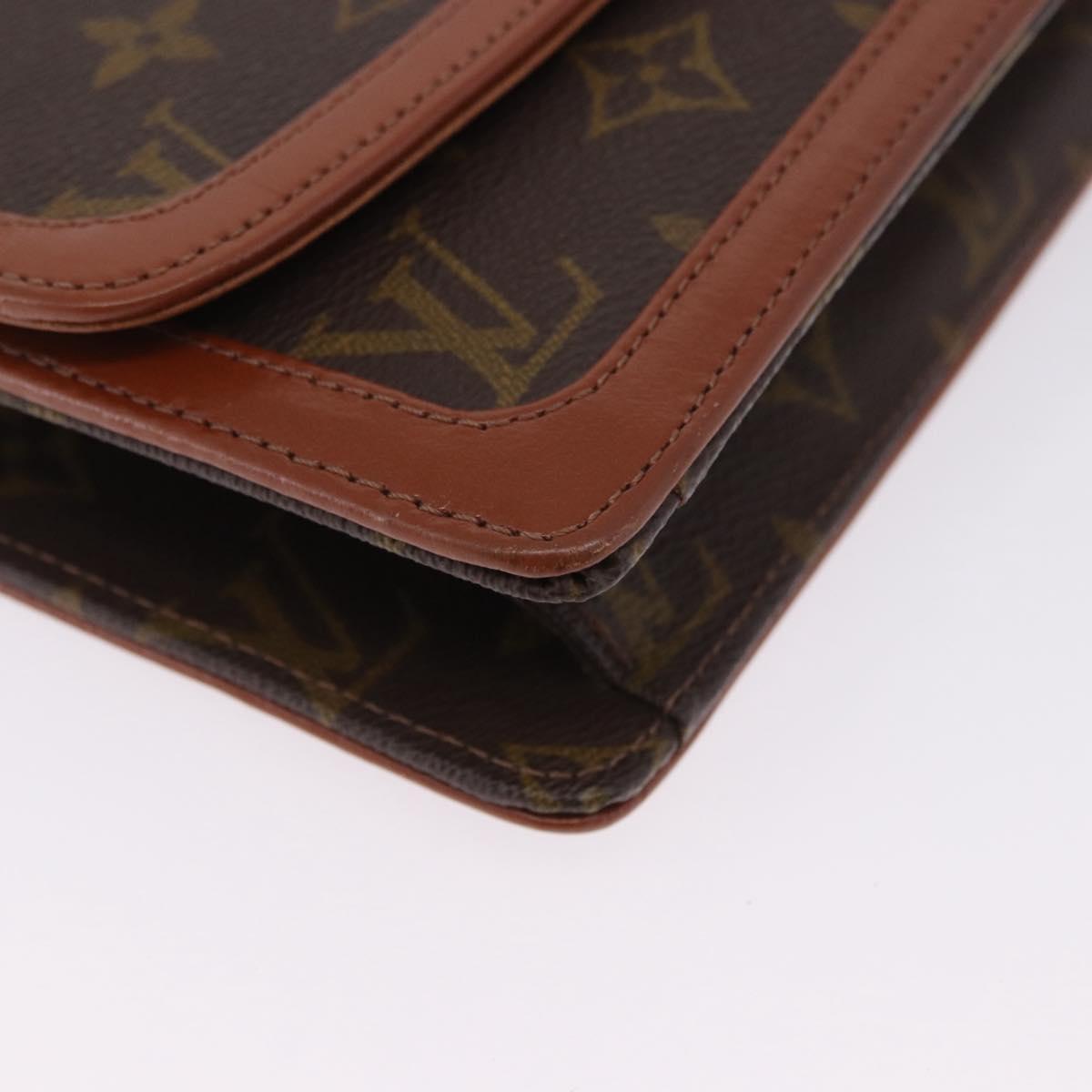 LOUIS VUITTON Monogram Pochette Dam GM Clutch Bag M51810 LV Auth BA15482