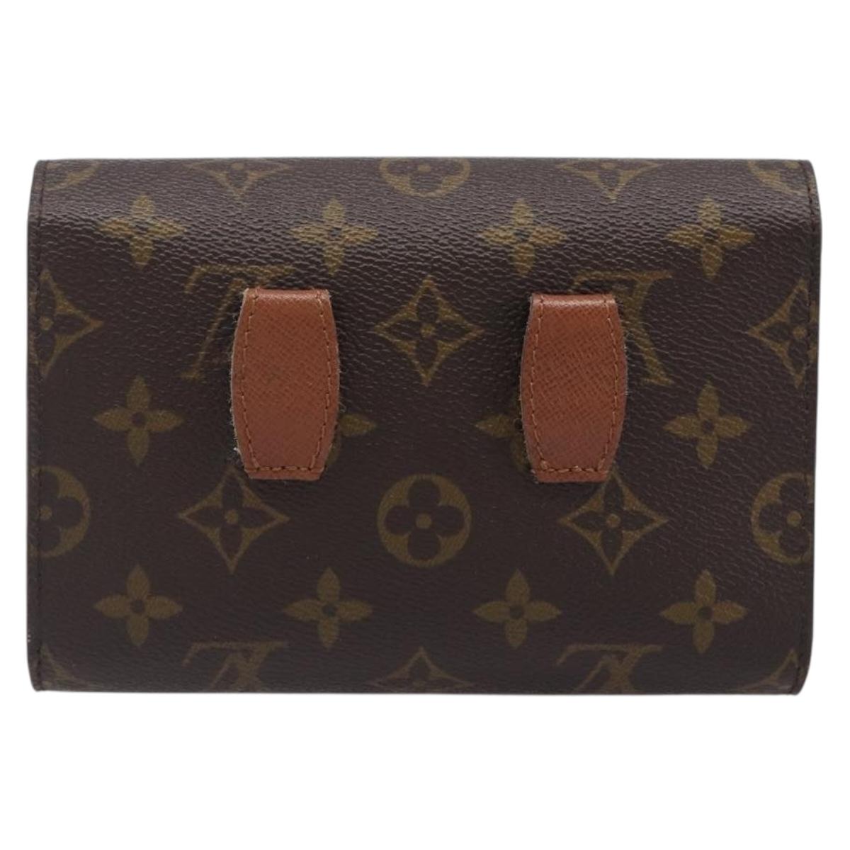 LOUIS VUITTON Monogram Pochette Arche Waist Bag M51975 LV Auth BA15483