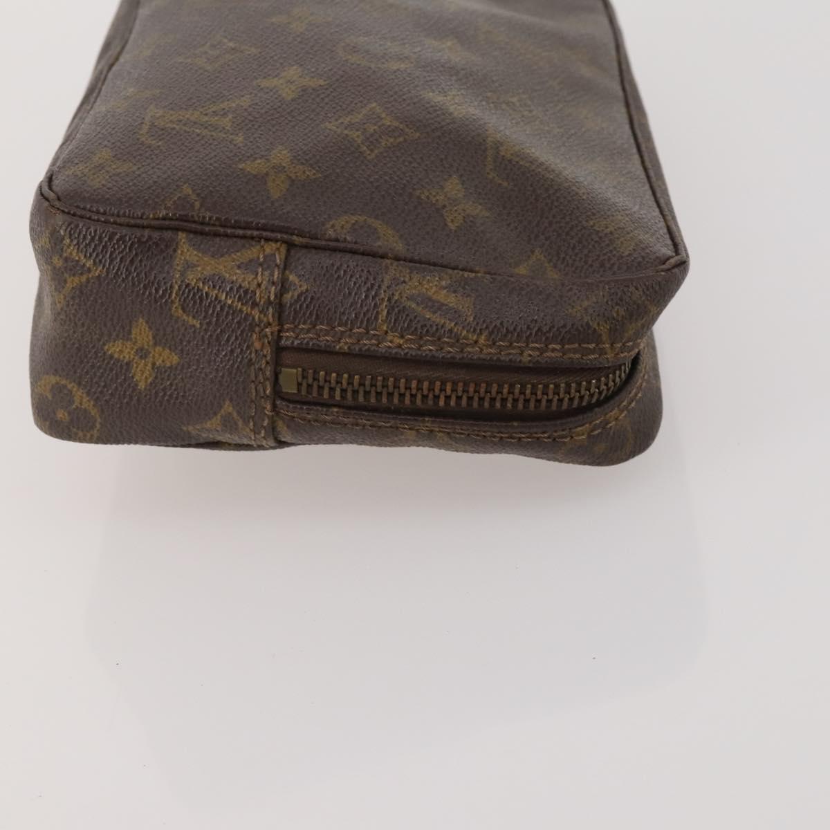 LOUIS VUITTON Monogram Clutch Bag 3 Set LV Auth BA15484