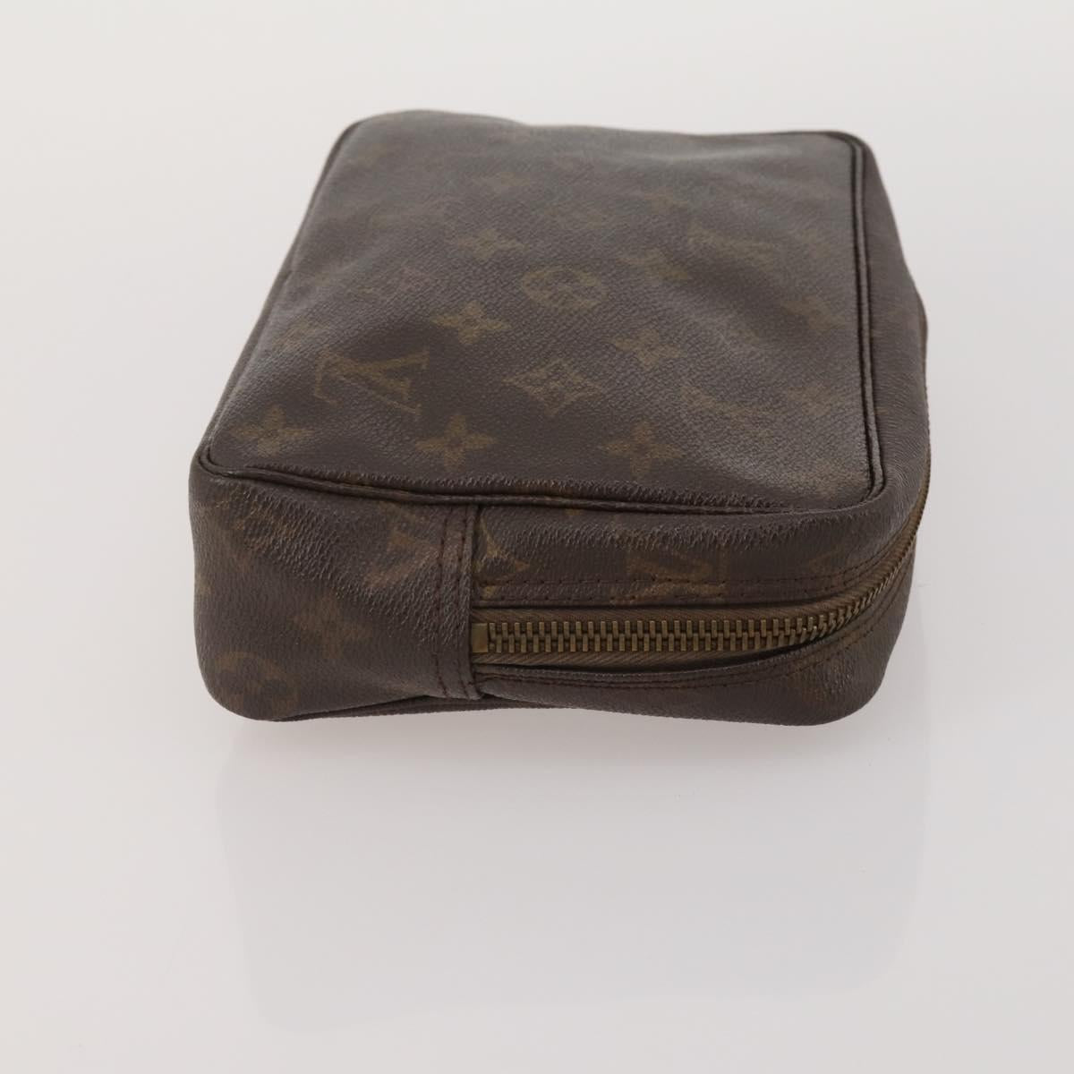 LOUIS VUITTON Monogram Clutch Bag 3 Set LV Auth BA15484