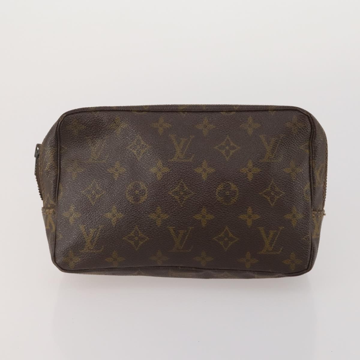 LOUIS VUITTON Monogram Clutch Bag 3 Set LV Auth BA15484