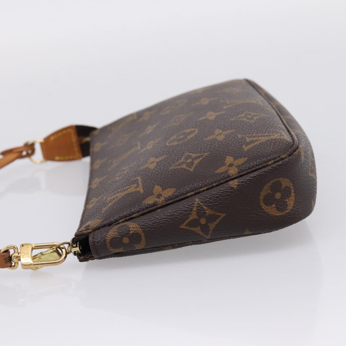 LOUIS VUITTON Monogram Pochette Accessoires Pouch M51980 LV Auth BA15494