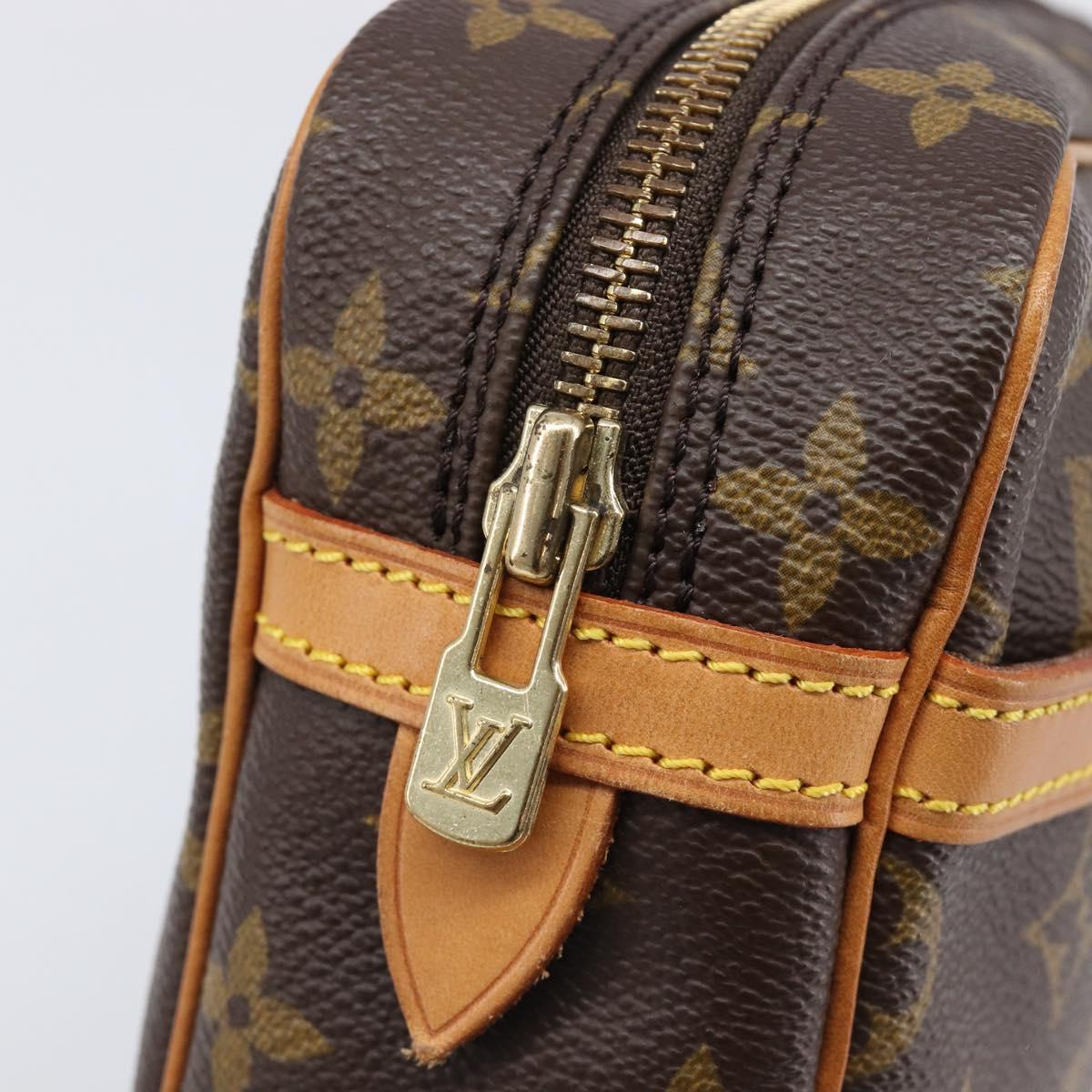 LOUIS VUITTON Monogram Compiegne 23 Clutch Bag M51847 LV Auth BA15497A