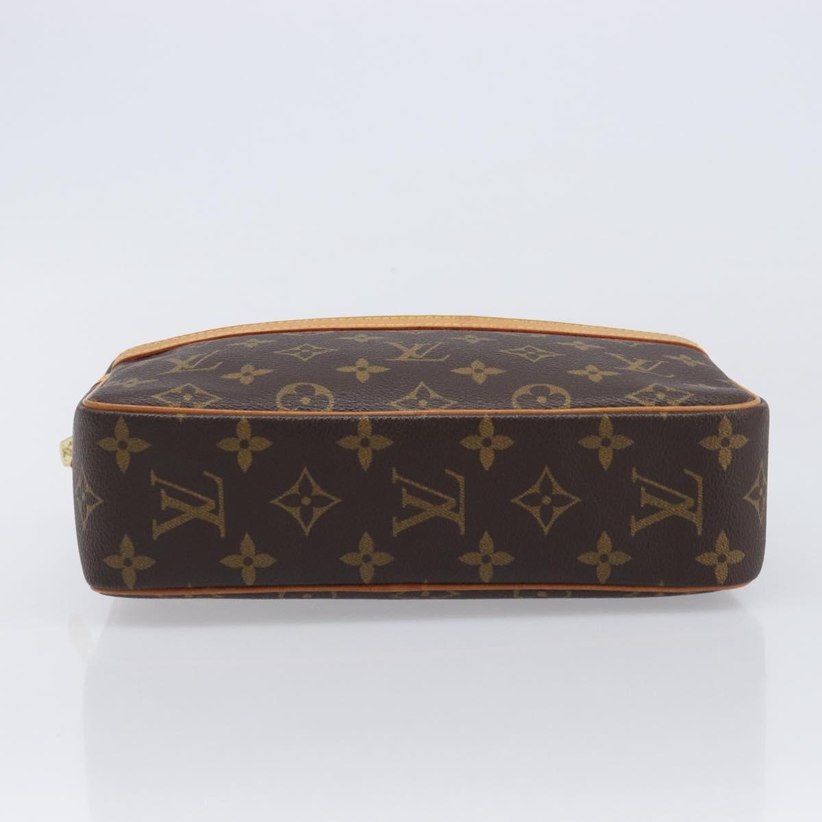 LOUIS VUITTON Monogram Compiegne 23 Clutch Bag M51847 LV Auth BA15497A