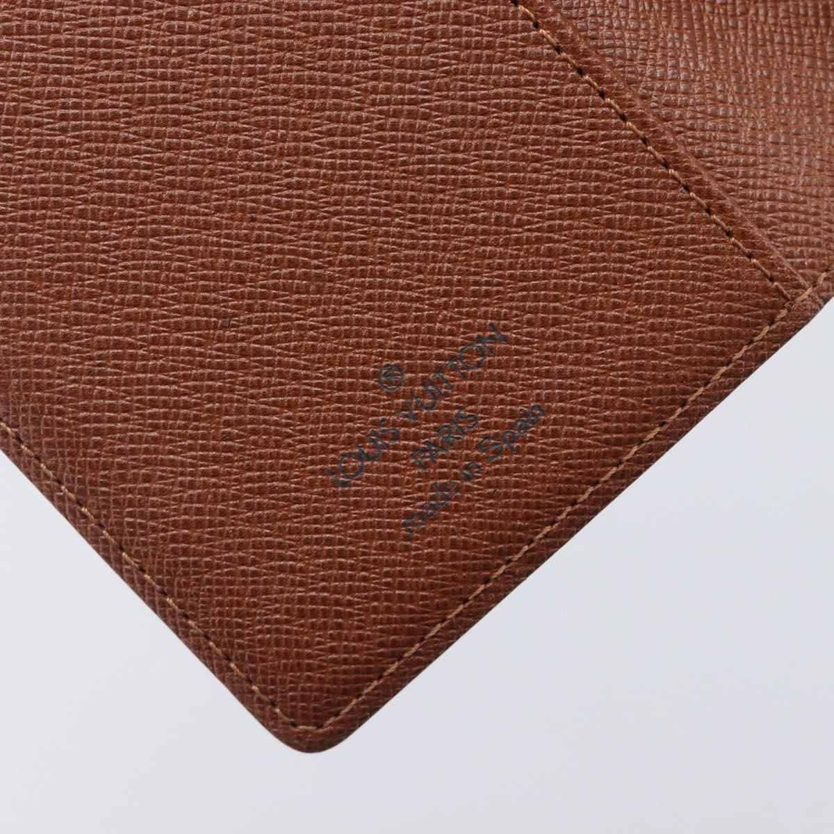 LOUIS VUITTON Monogram Agenda PM Day Planner Cover R20005 LV Auth BA15498