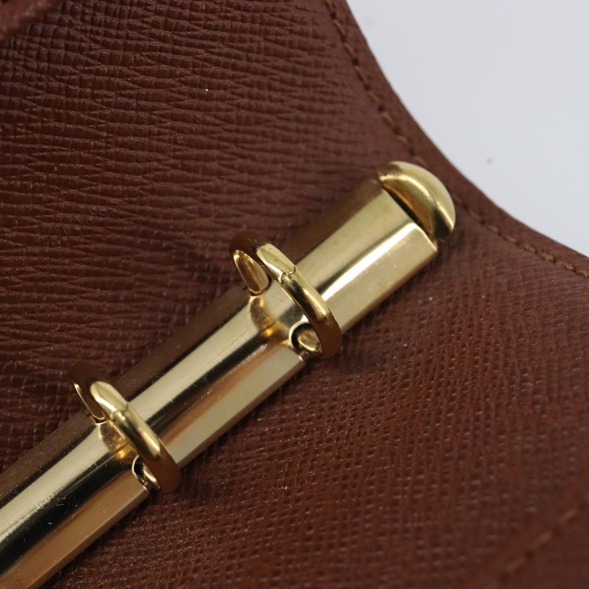 LOUIS VUITTON Monogram Agenda PM Day Planner Cover R20005 LV Auth BA15498