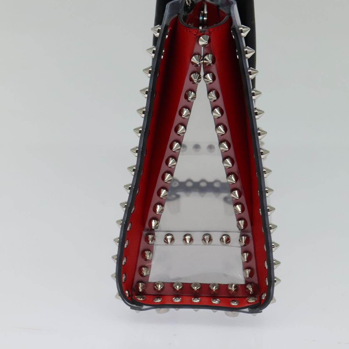 Christian Louboutin Hand Bag Vinyl 2way Clear Auth BA154V