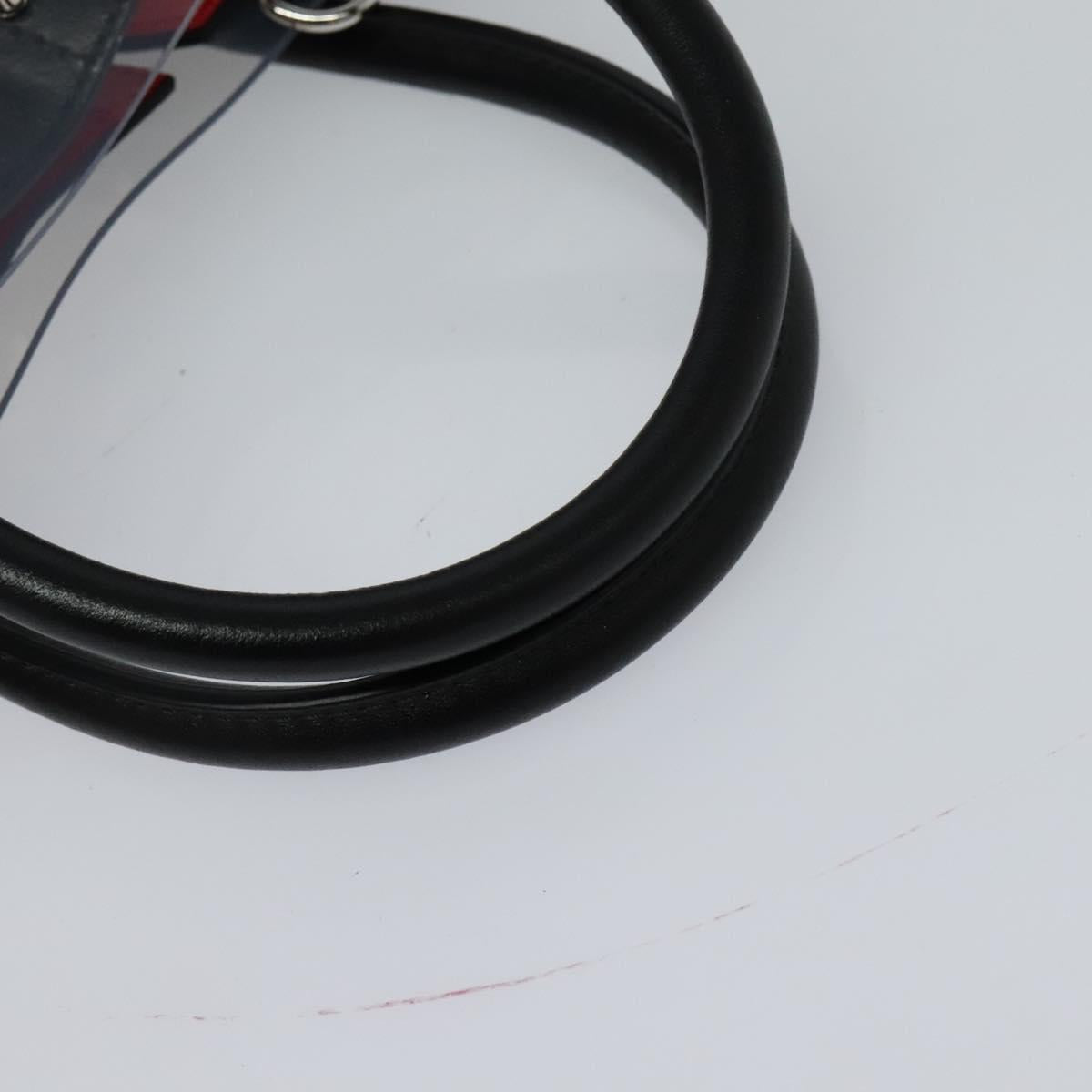 Christian Louboutin Hand Bag Vinyl 2way Clear Auth BA154A