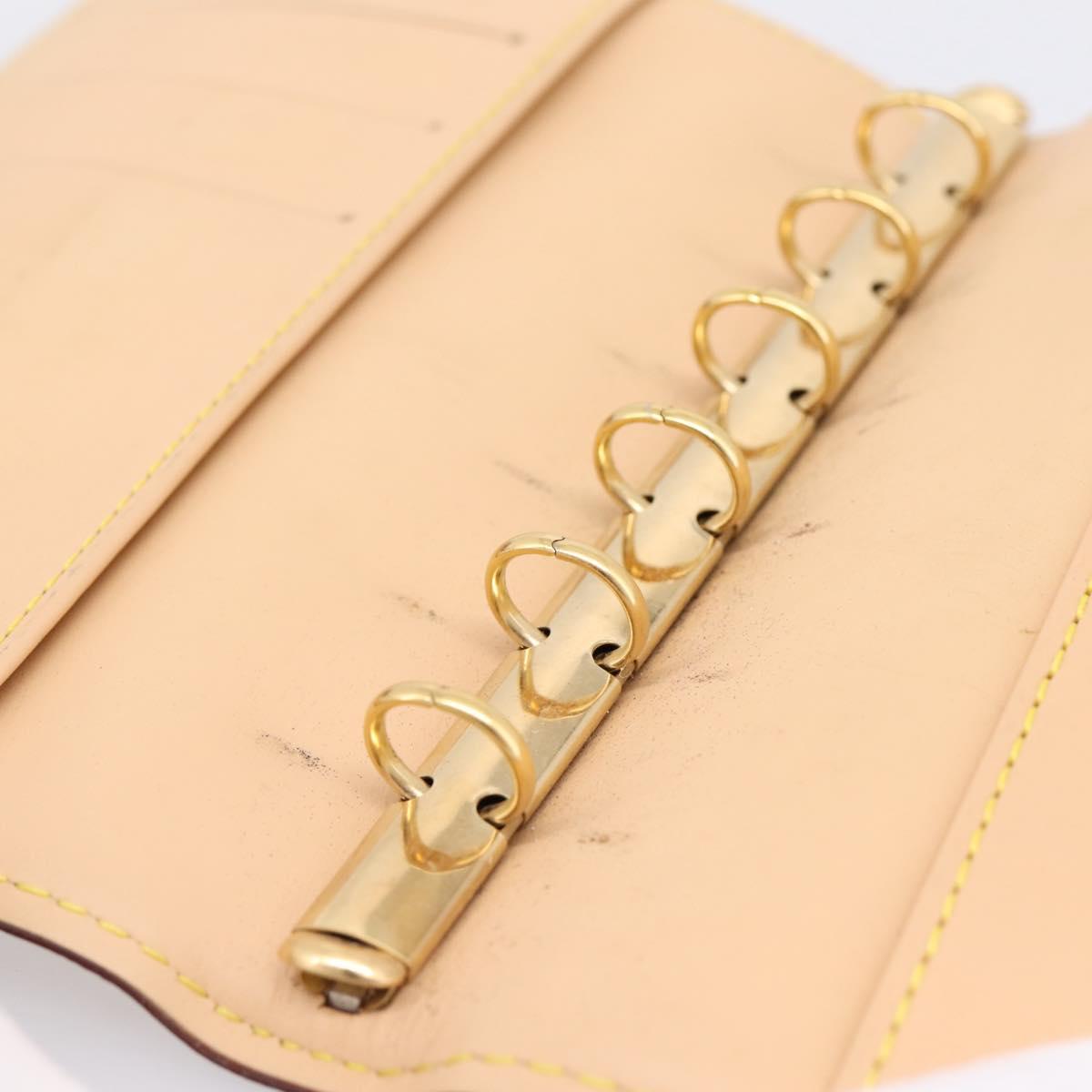 LOUIS VUITTON Monogram Multicolor Agenda PM Planner White R20896 LV Auth BA15509