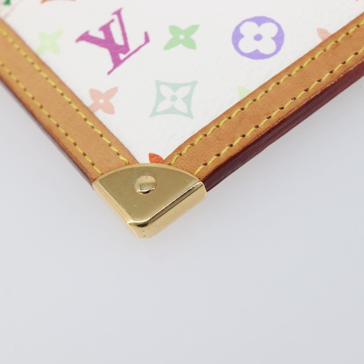 LOUIS VUITTON Monogram Multicolor Pochette Cles Coin Purse M92655 Auth BA15510V