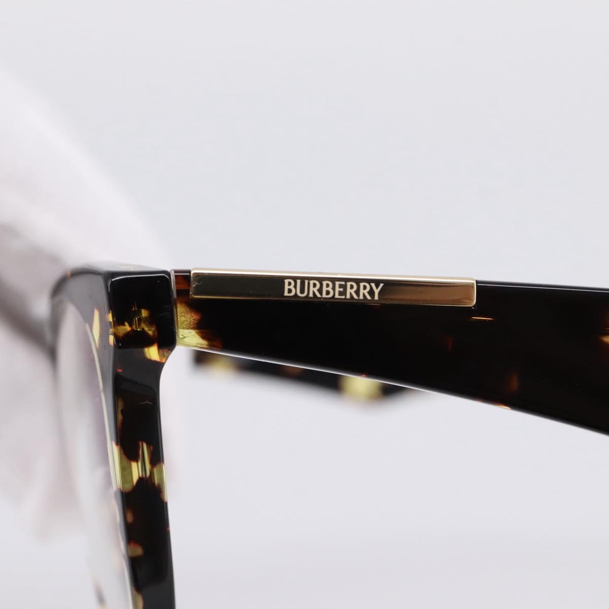 BURBERRY Sunglasses Plastic Brown Gold Tone Auth BA15511