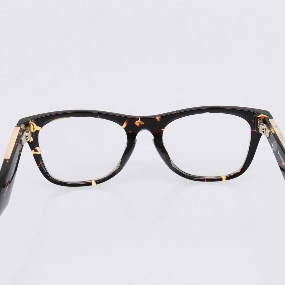 BURBERRY Sunglasses Plastic Brown Gold Tone Auth BA15511
