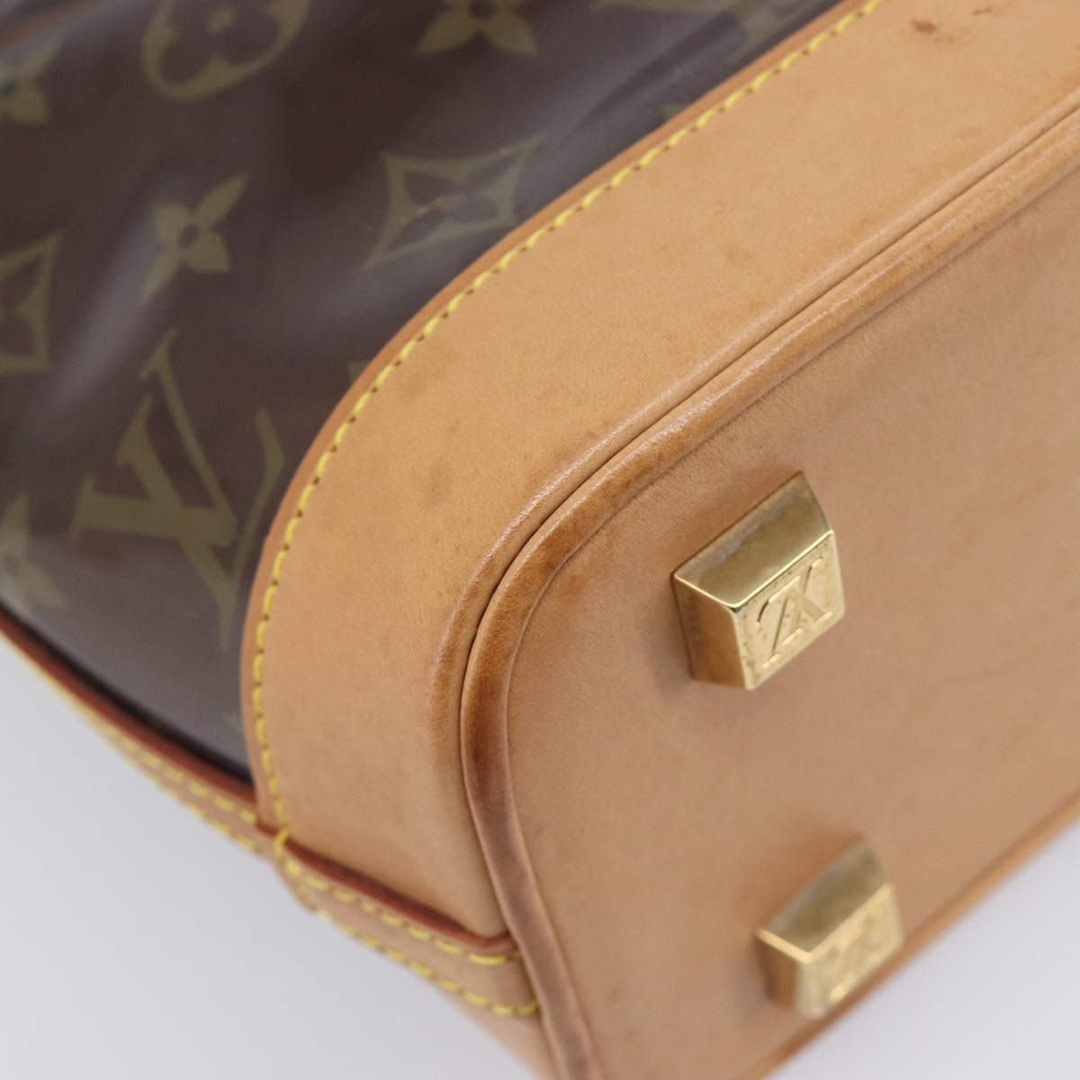 LOUIS VUITTON Monogram Vinyl Cabas Amble PM Hand Bag M92502 LV Auth BA15513V