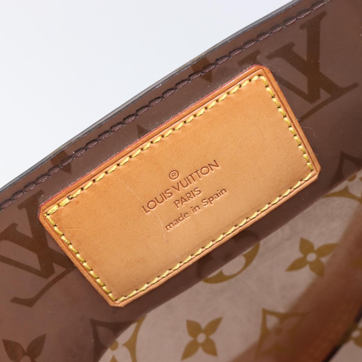LOUIS VUITTON Monogram Vinyl Cabas Amble PM Hand Bag M92502 LV Auth BA15513V