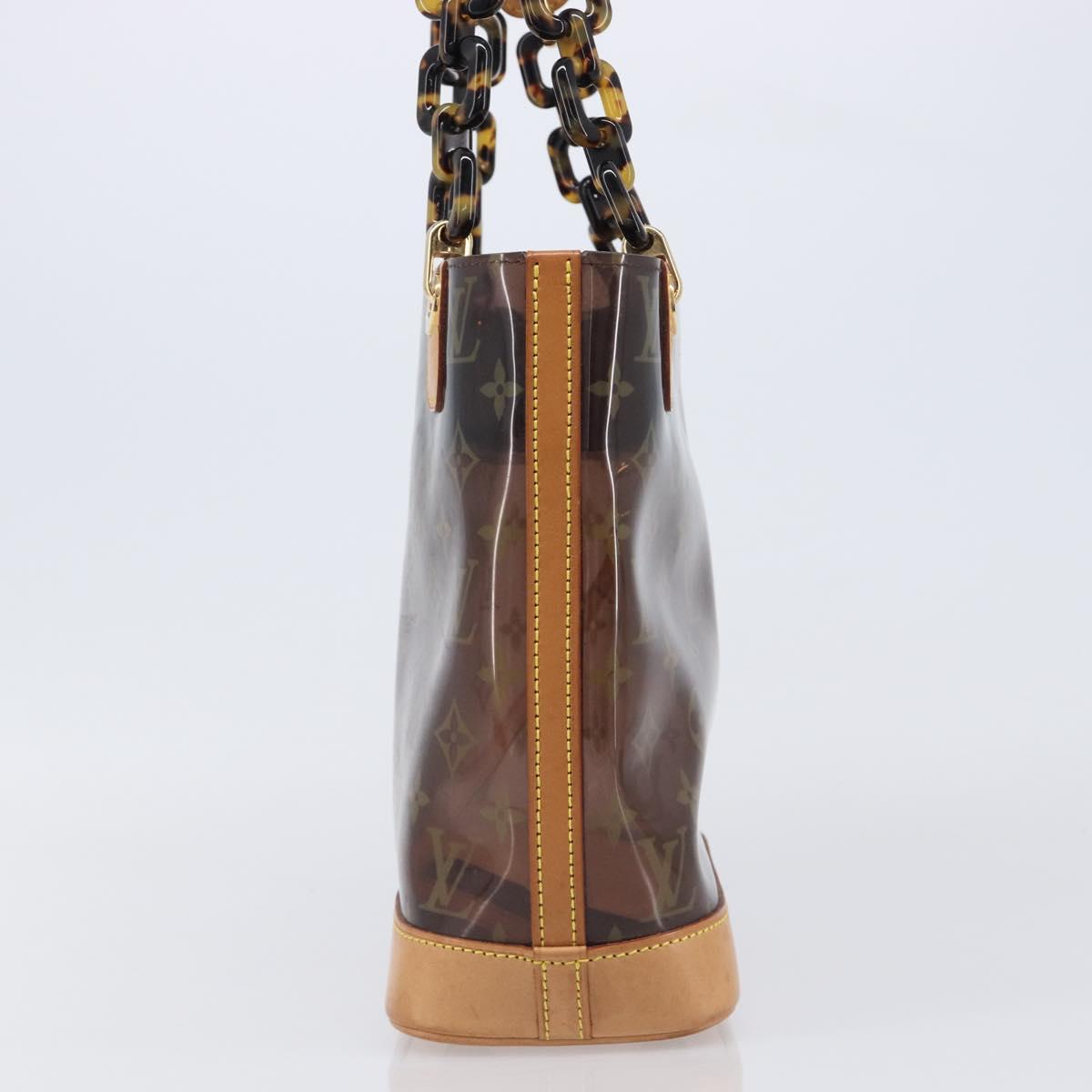 LOUIS VUITTON Monogram Vinyl Cabas Amble PM Hand Bag M92502 LV Auth BA15513V