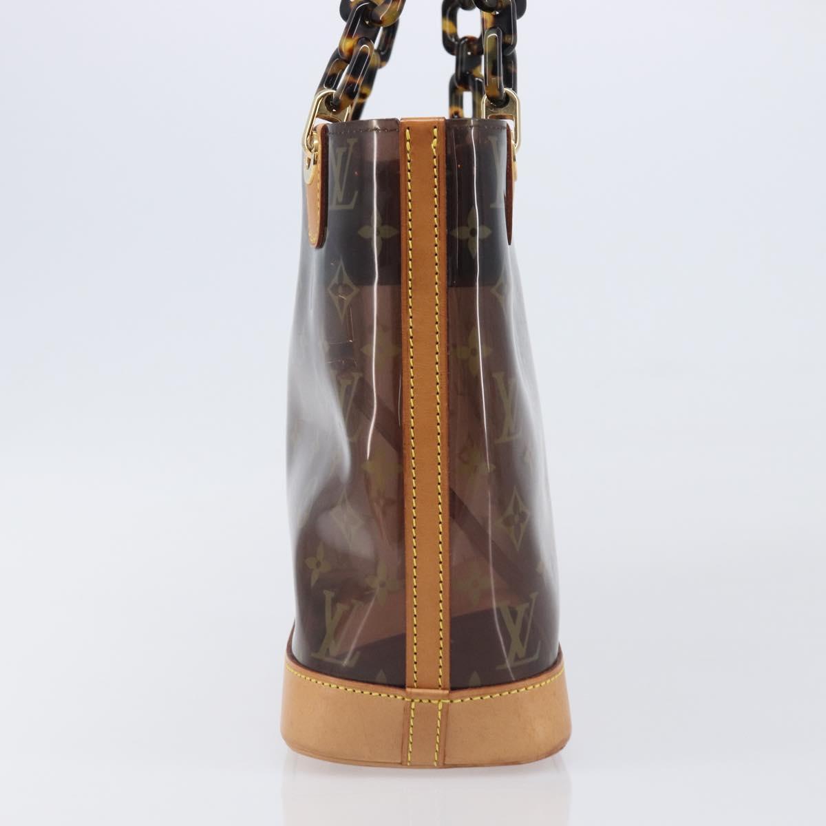 LOUIS VUITTON Monogram Vinyl Cabas Amble PM Hand Bag M92502 LV Auth BA15513V
