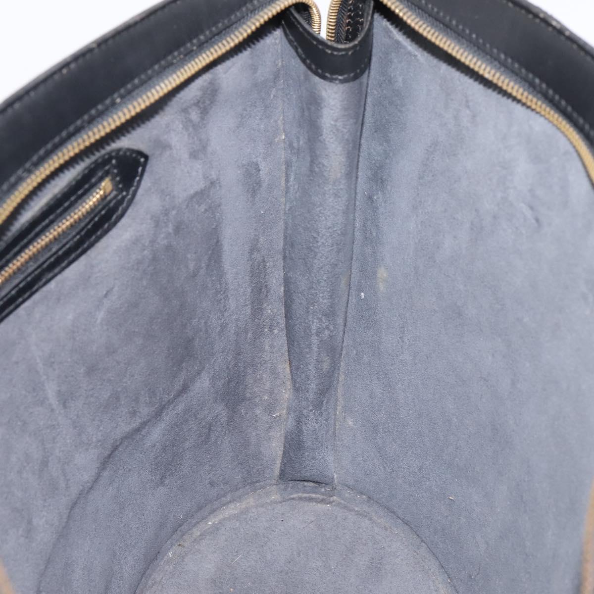 LOUIS VUITTON Epi Saint Jacques Shopping Shoulder Bag Black M52262 Auth BA15516