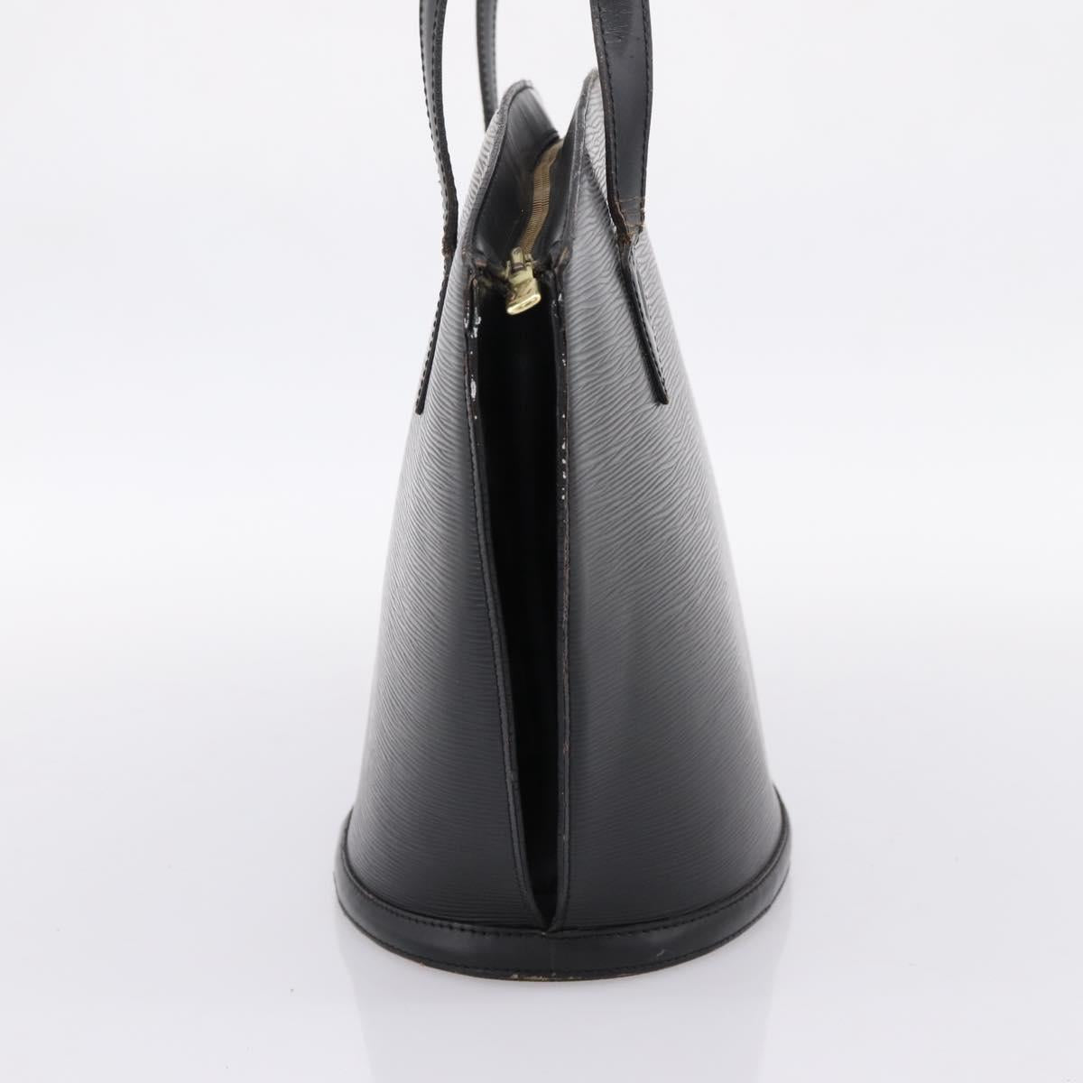LOUIS VUITTON Epi Saint Jacques Shopping Shoulder Bag Black M52262 Auth BA15516