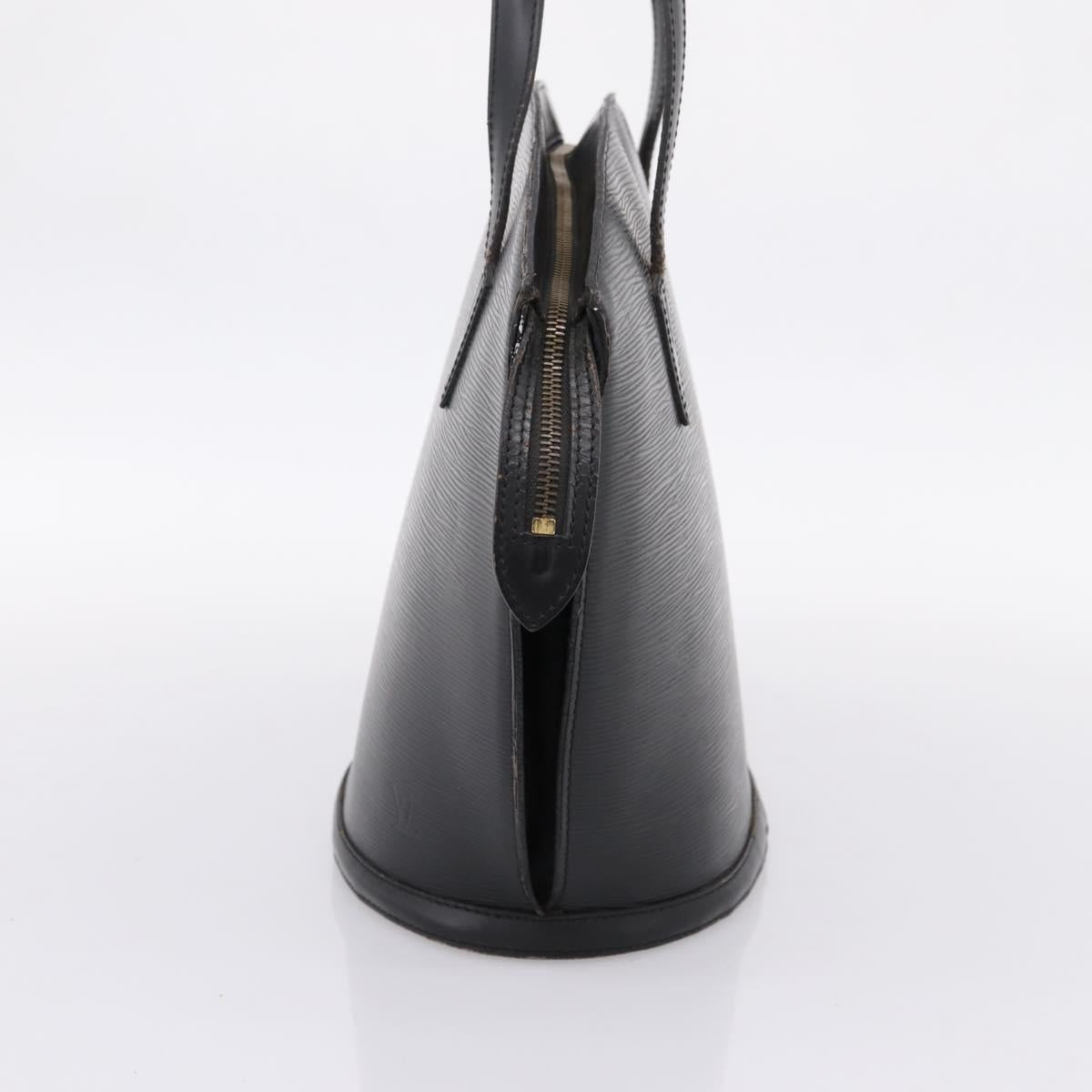 LOUIS VUITTON Epi Saint Jacques Shopping Shoulder Bag Black M52262 Auth BA15516