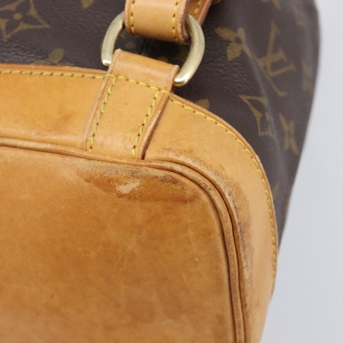 LOUIS VUITTON Monogram Montsouris MM Backpack M51136 LV Auth BA15520
