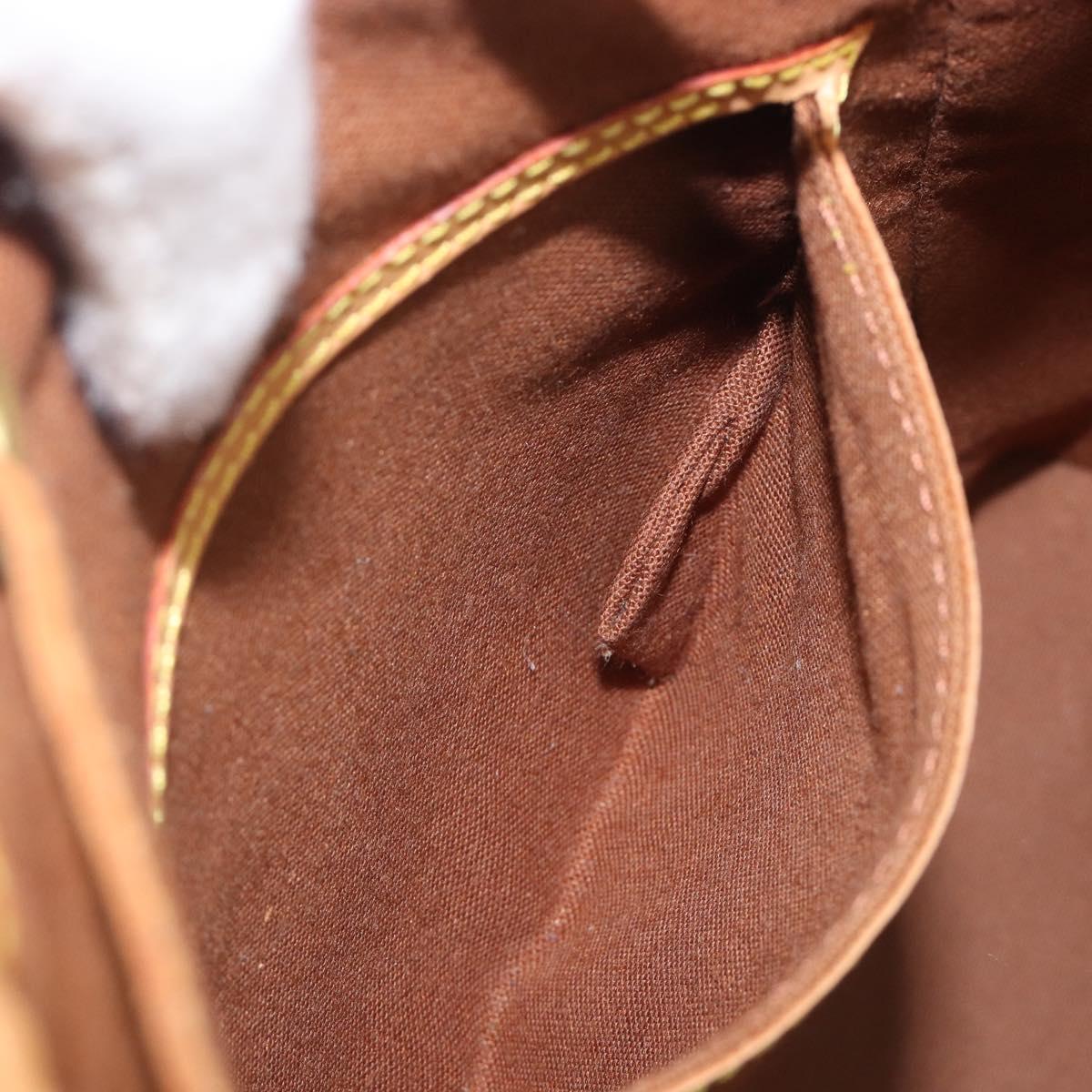 LOUIS VUITTON Monogram Montsouris MM Backpack M51136 LV Auth BA15520