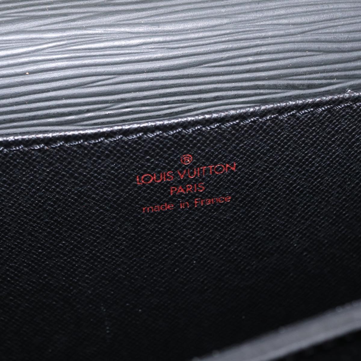 LOUIS VUITTON Epi Serviette Conseiller Briefcase Black M54422 LV Auth BA15530