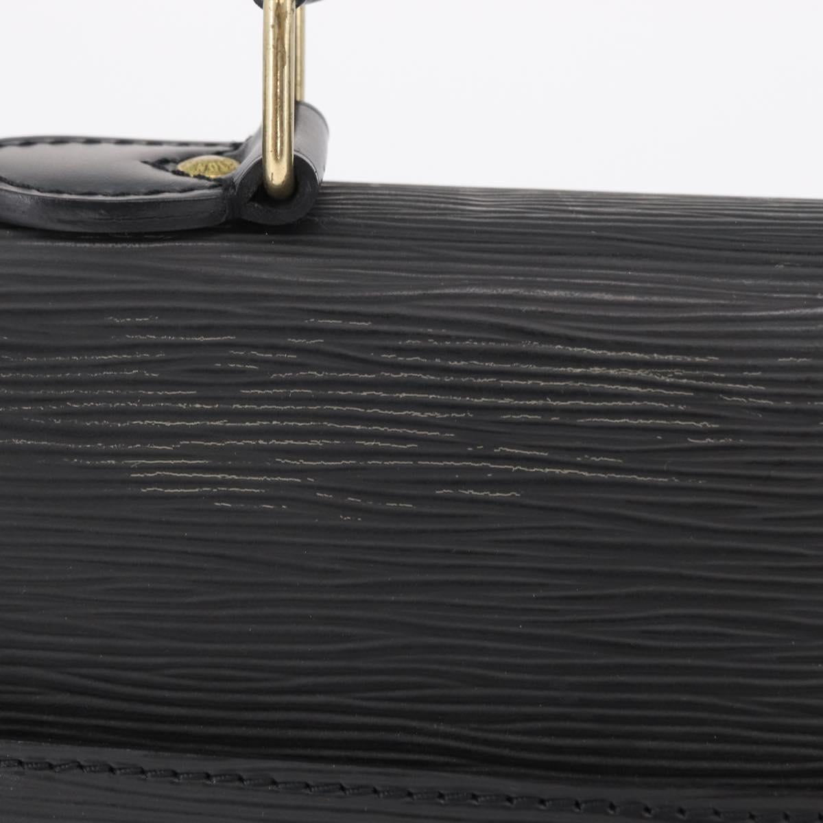 LOUIS VUITTON Epi Serviette Conseiller Briefcase Black M54422 LV Auth BA15530