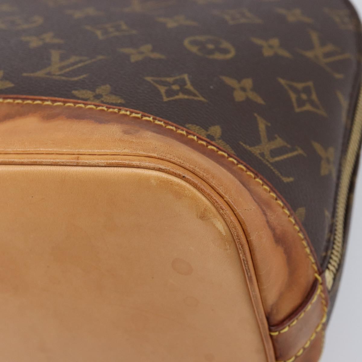 LOUIS VUITTON Monogram Alma Hand Bag M51130 LV Auth BA15537