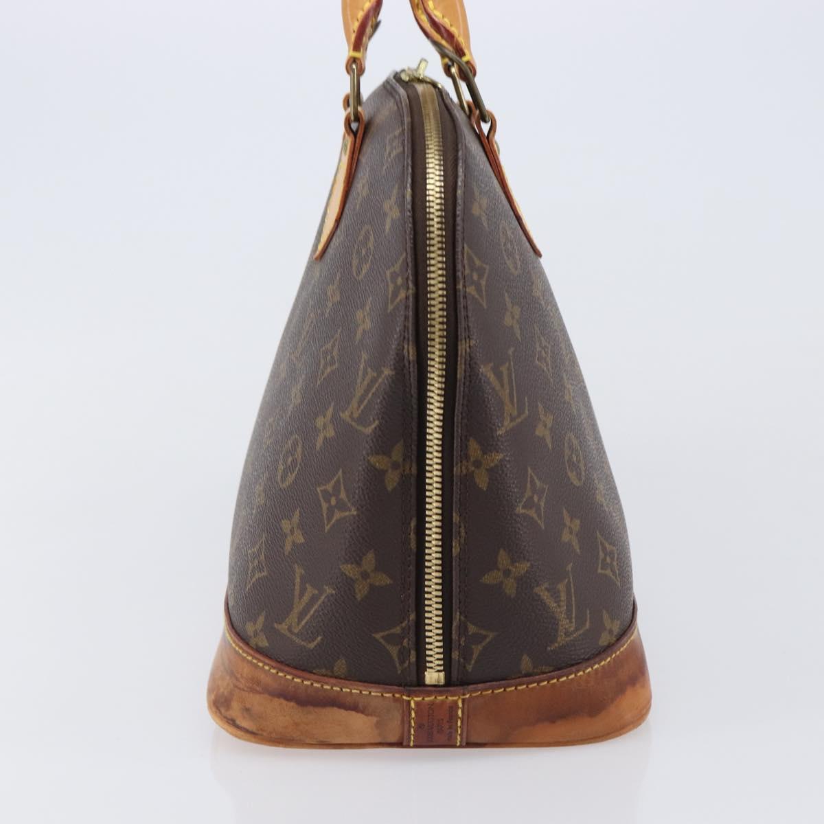 LOUIS VUITTON Monogram Alma Hand Bag M51130 LV Auth BA15537