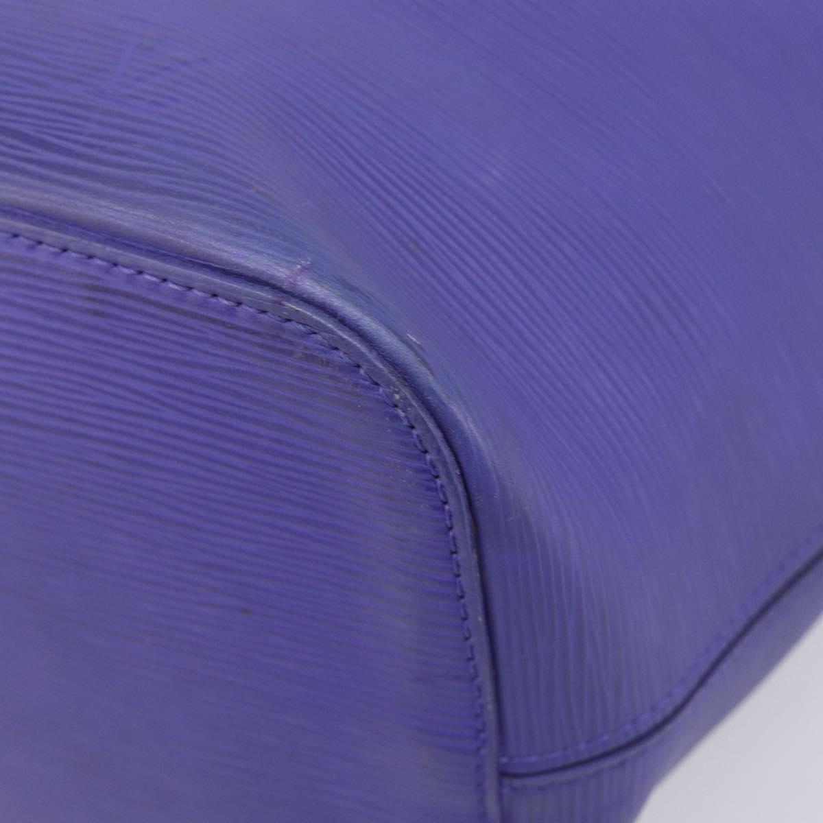 LOUIS VUITTON Epi Neverfull MM Tote Bag Purple Fig M40883 LV Auth BA15540A