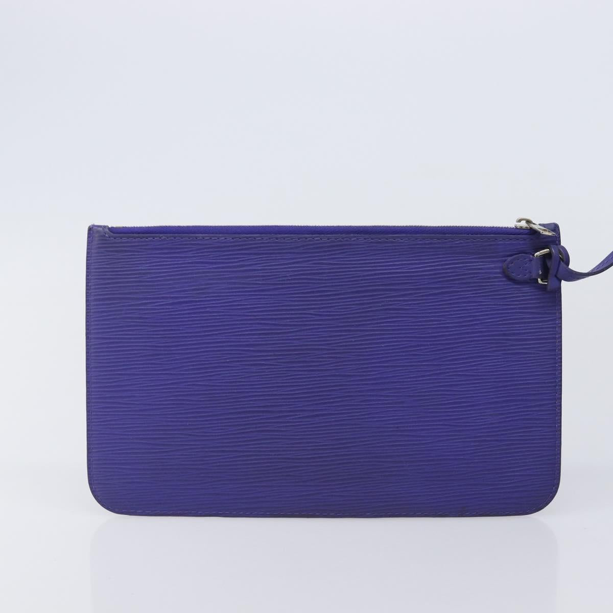 LOUIS VUITTON Epi Neverfull MM Tote Bag Purple Fig M40883 LV Auth BA15540A