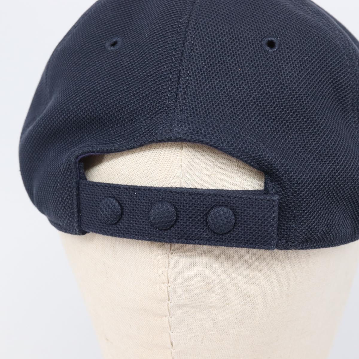 BURBERRY Cap Cotton Navy Red Auth BA15549