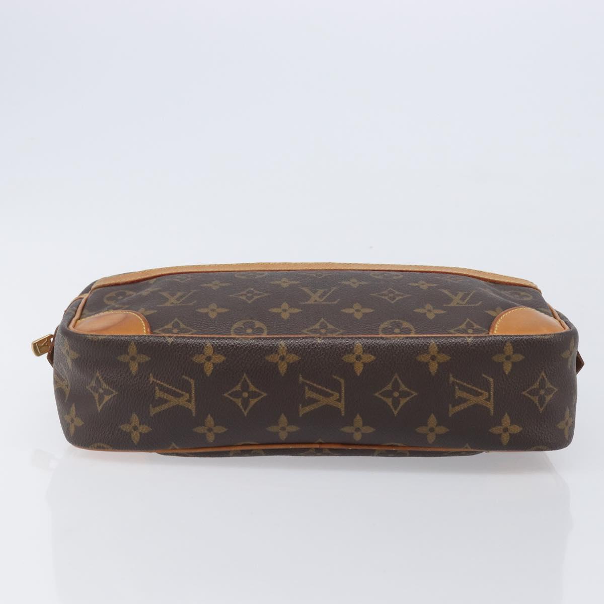 LOUIS VUITTON Monogram Compiegne 28 Clutch Bag M51845 LV Auth BA15555